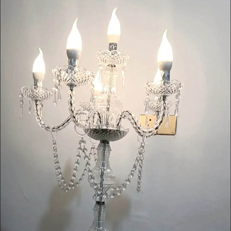 Desk Setup Lamp - Moderne luxe kaarslampen Bruiloft centerpieces Elegante