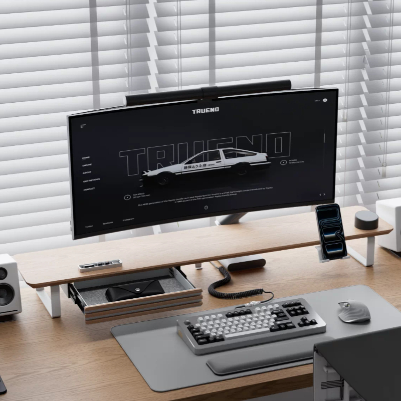 Modulaire monitorstandaard Eik - Setup Desk Monitor recensie en prijs