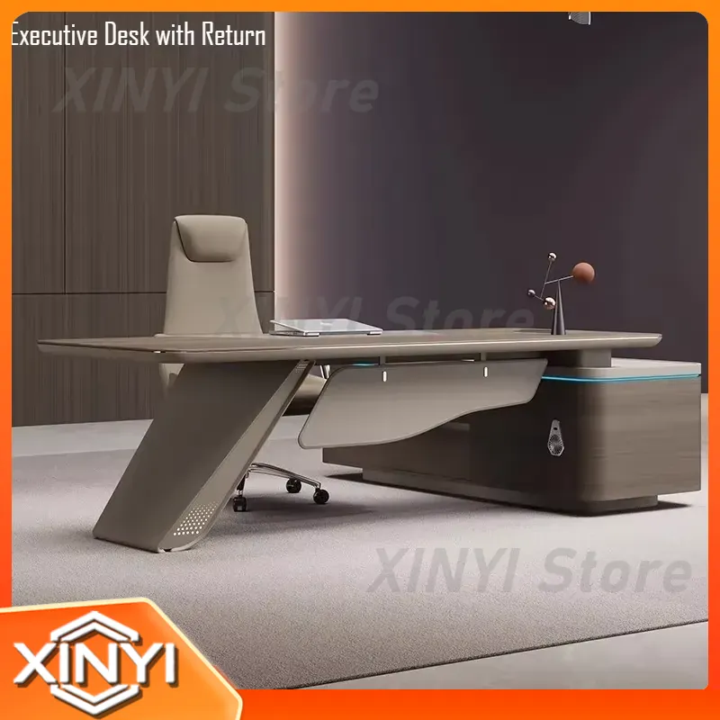 L-vormig directiebureau voor k - Desk Setup L Shaped recensie en prijs