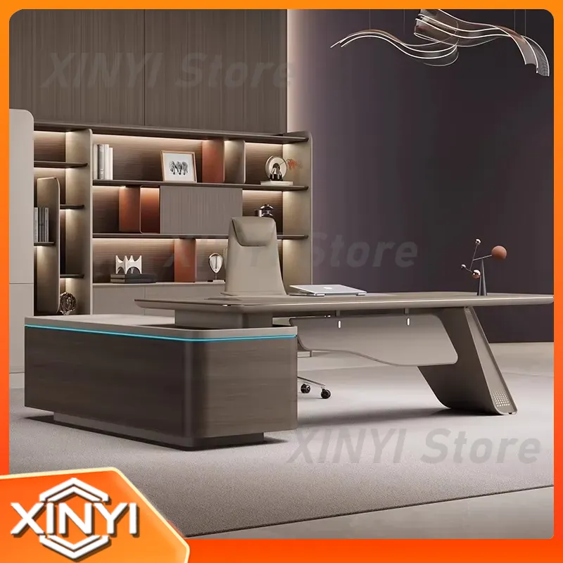 L-vormig directiebureau voor k - Desk Setup L Shaped recensie en prijs