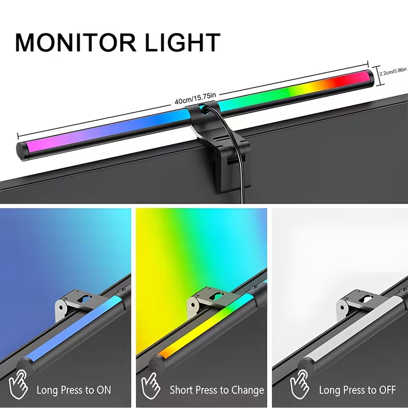 Monitor Lichtbalk RGB Lichtbal - Desk Setup Lamp recensie en prijs