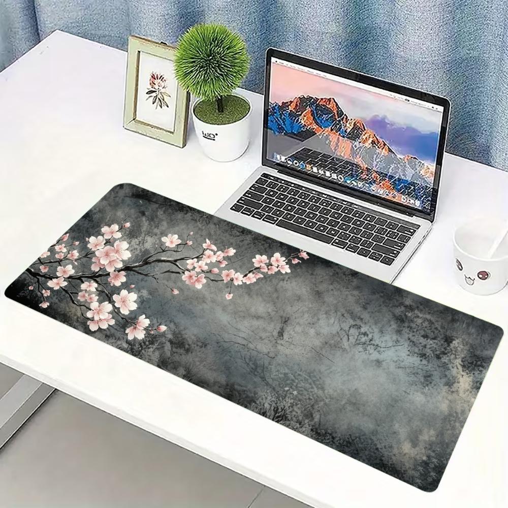 Plum Blossom Ink Art Extended  - Desk Setup Pc And Laptop recensie en prijs