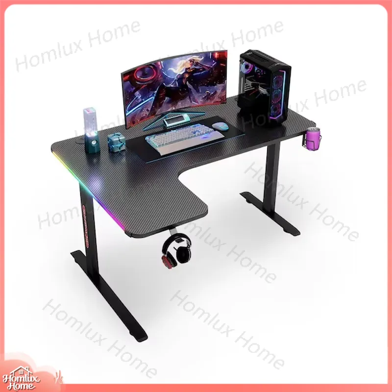 Grote L-vormige RGB LED gaming - Desk Setup L Shaped recensie en prijs