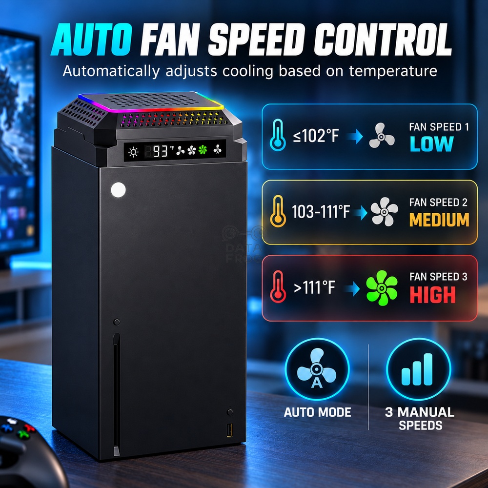 DATA FROG automatische koelven - Desk Setup Xbox recensie en prijs