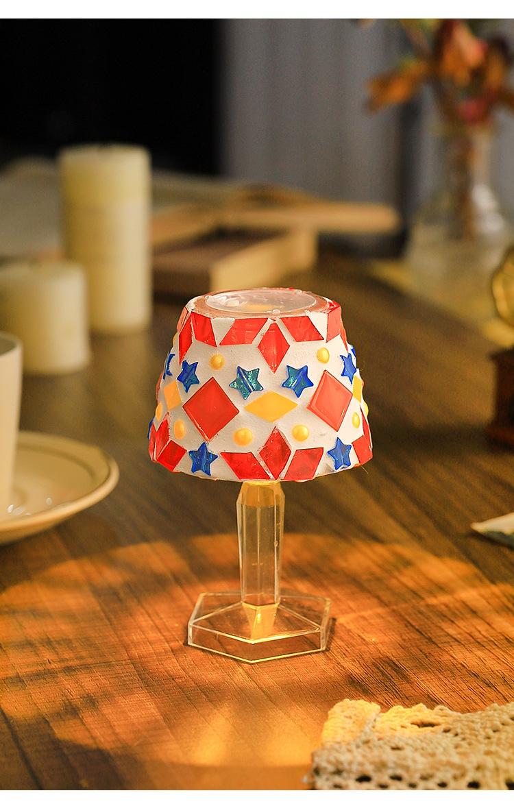 Mozaïek DIY tafellamp materiaa - Desk Setup Lamp recensie en prijs