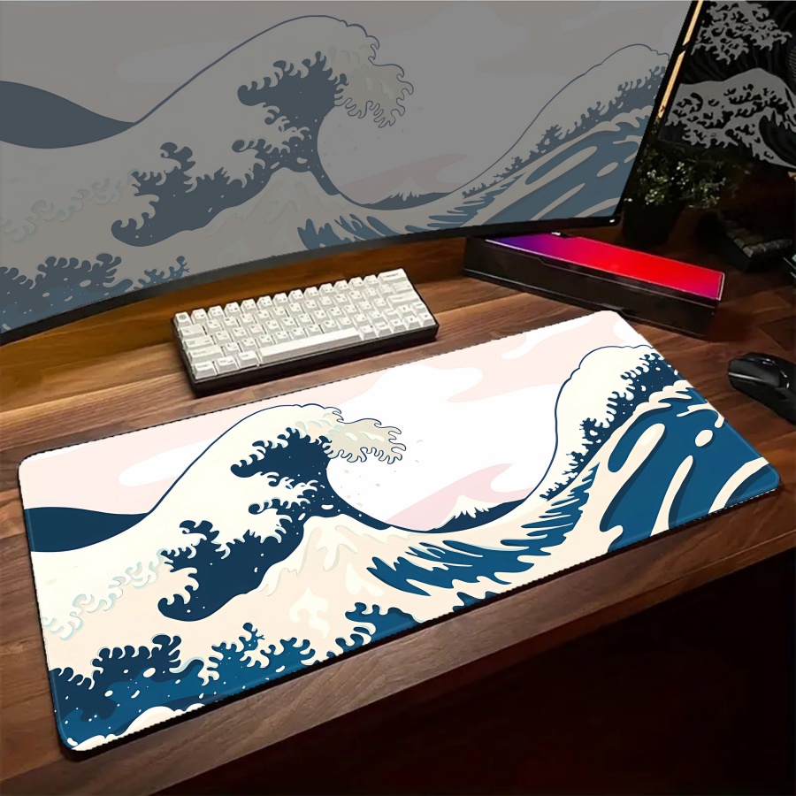 Pc Gamer Muismat Great Wave Ke - Desk Setup Pc And Laptop recensie en prijs